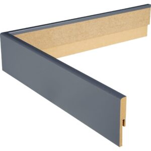 Antrasit PVC süpürgelik