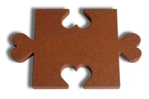 KIRMIZI PUZZLE KAUÇUK ZEMİN